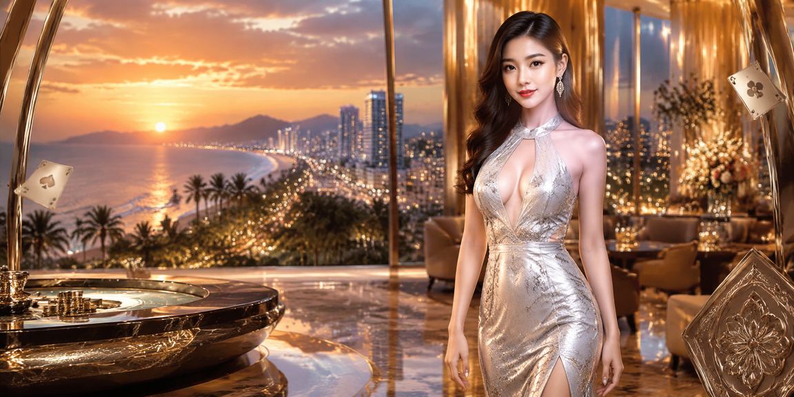 Người chơi game bài tại Đà Nẵng trong trang phục áo dài truyền thống