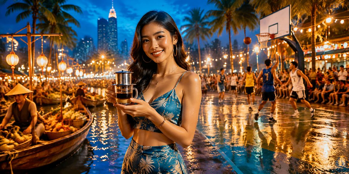Thành phố Hồ Chí Minh – cá cược bóng rổ và thưởng thức cà phê Việt Nam