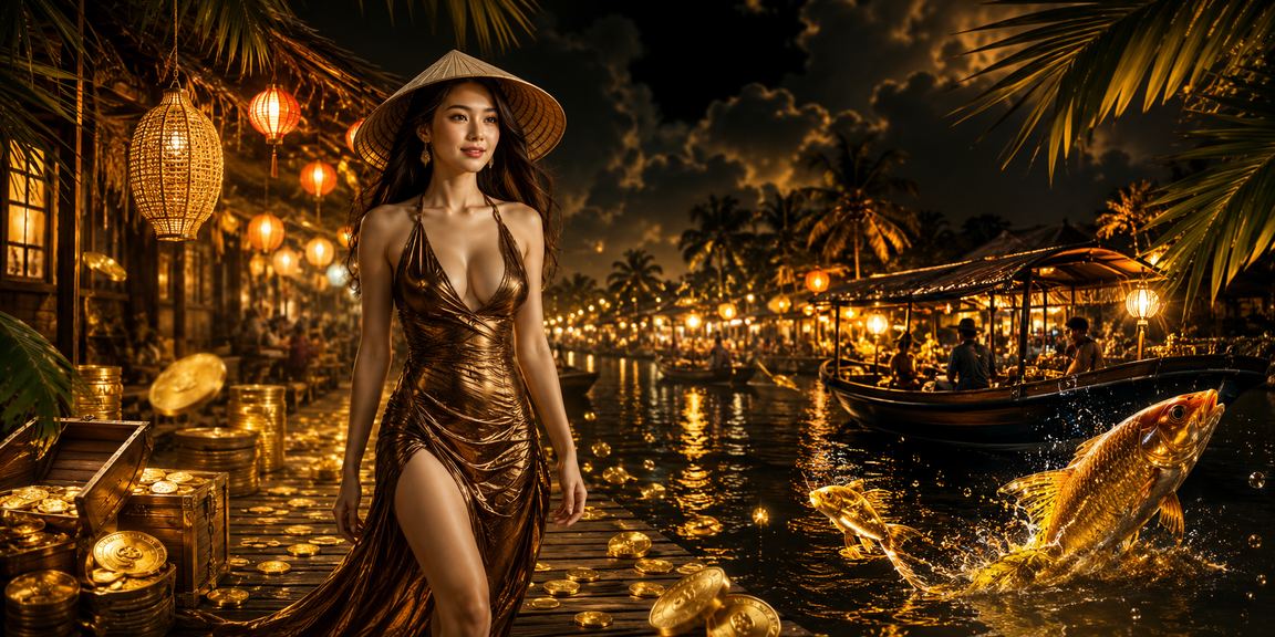 Đồng bằng Mekong – bắn cá và văn hóa nón lá Việt Nam tại f8beta2
